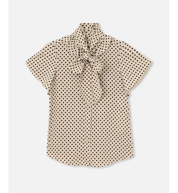 LOULOU WILLOUGHBY「◇ 【LOULOU WILLOUGHBY】デシンドットフレアスリーブブラウス」|その他|