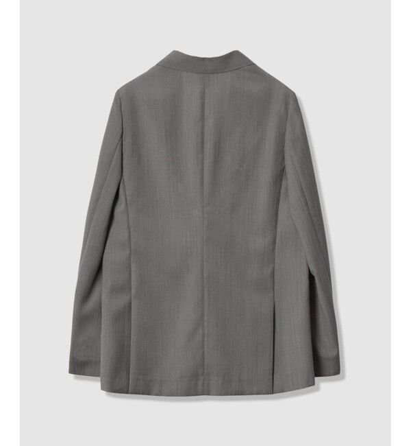 allureville「トリアセサイロピークドラペルジャケット」|テーラードジャケット|