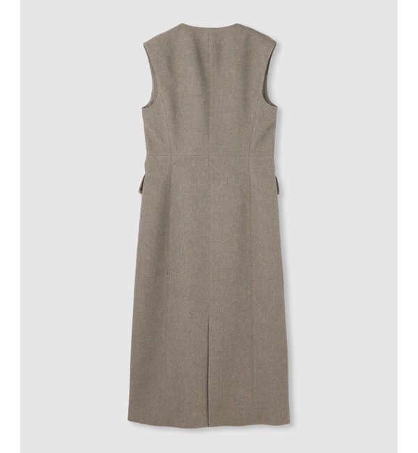 allureville「ツィードライクロングジレワンピース」|ワンピース|