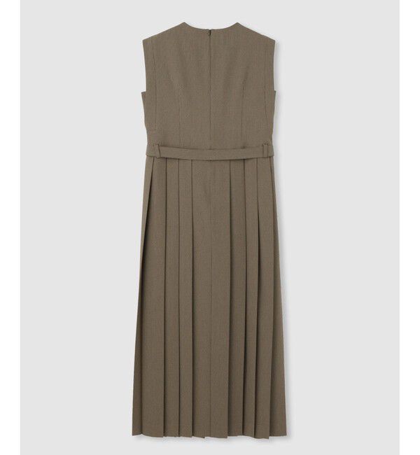 allureville「サイドスリットプリーツロングワンピース」|ワンピース|