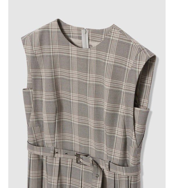 allureville「サイドスリットプリーツロングワンピース」|ワンピース|