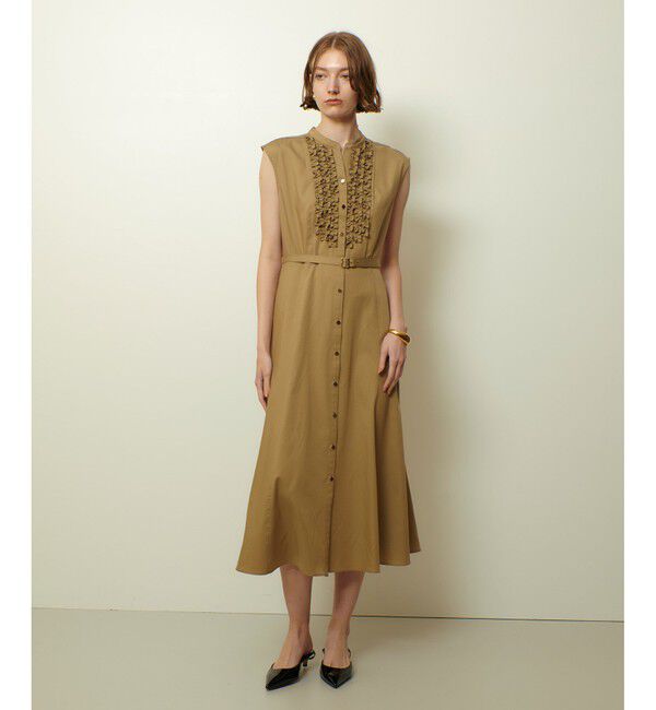 allureville「デニムライクツイルワンピース」|ワンピース|