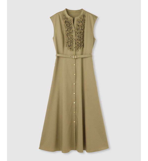 allureville「デニムライクツイルワンピース」|ワンピース|