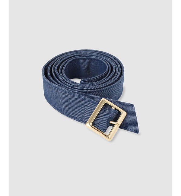 allureville「デニムライクツイルワンピース」|ワンピース|