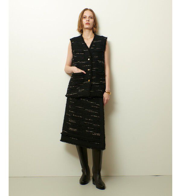 allureville「ジオリカラップスカート」|スカート|