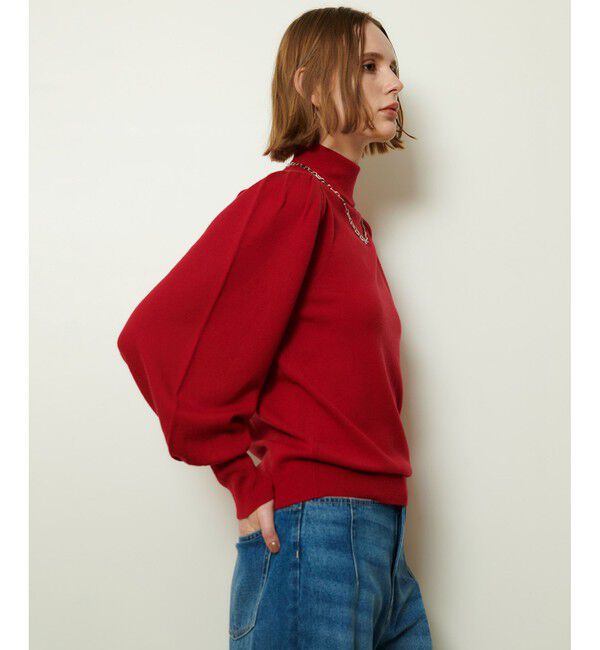 allureville「パフタートルプルオーバー」|ニット・セーター|