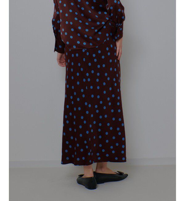 allureville「コインドットナロースカート」|スカート|