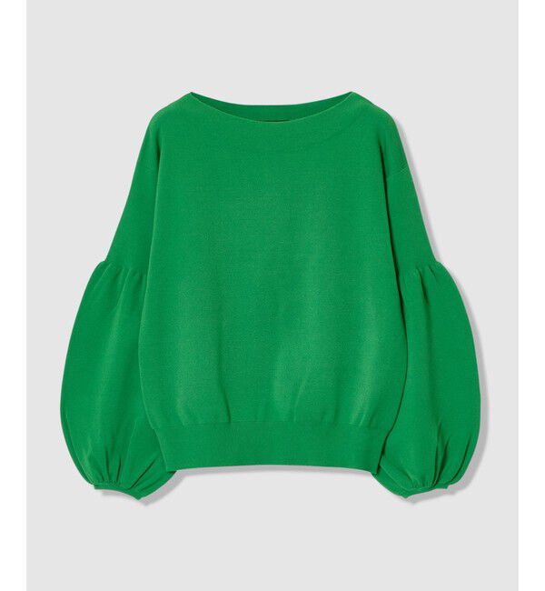 allureville「ビショップスリーブプルオーバー」|ニット・セーター|