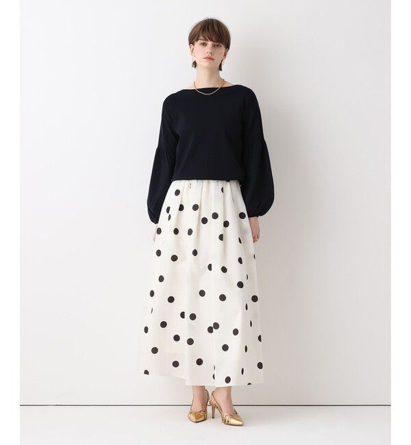 allureville「ポルカドットスカート」|スカート|