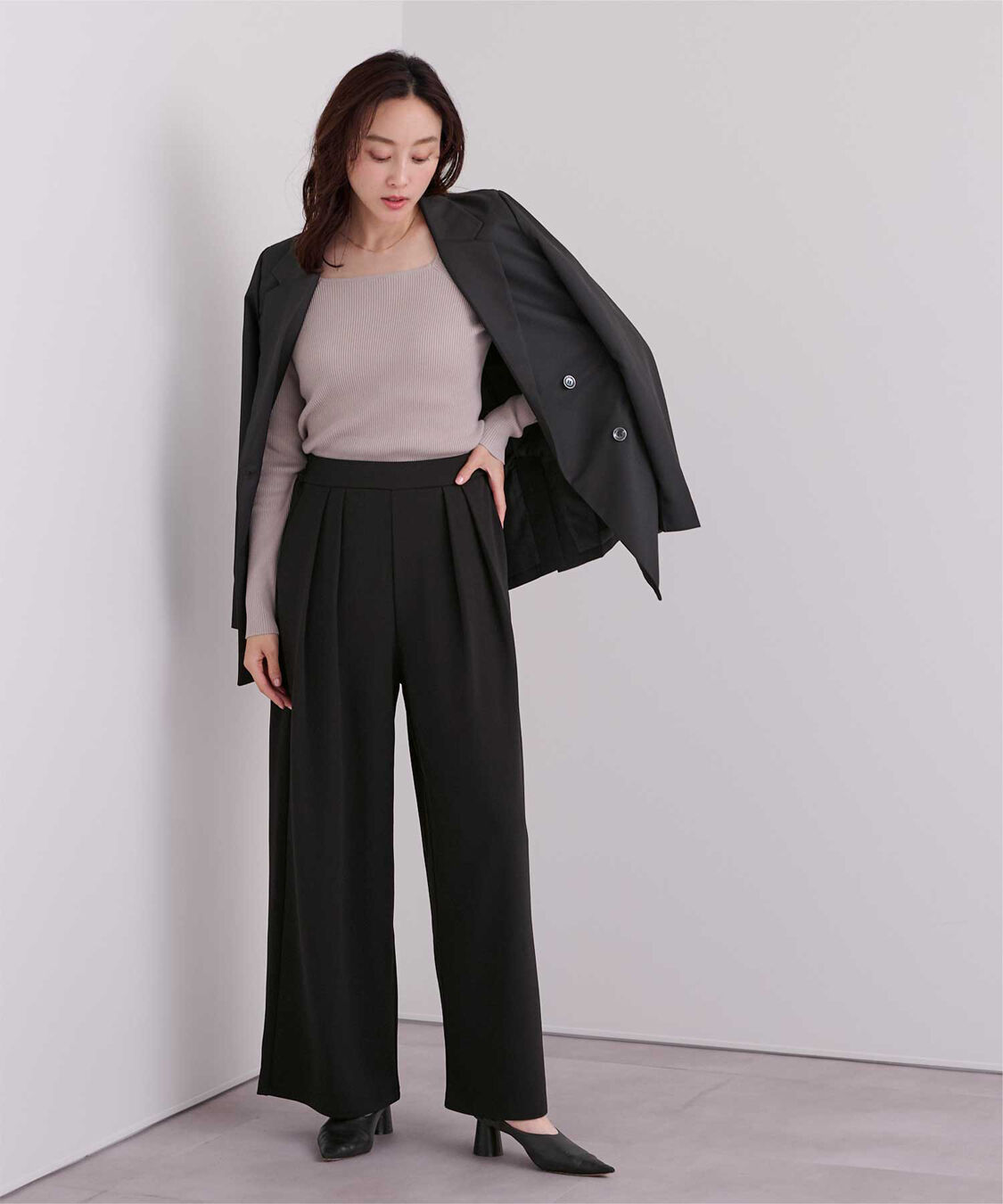 ur's「テーラードダブルブレストジャケット」|テーラードジャケット|