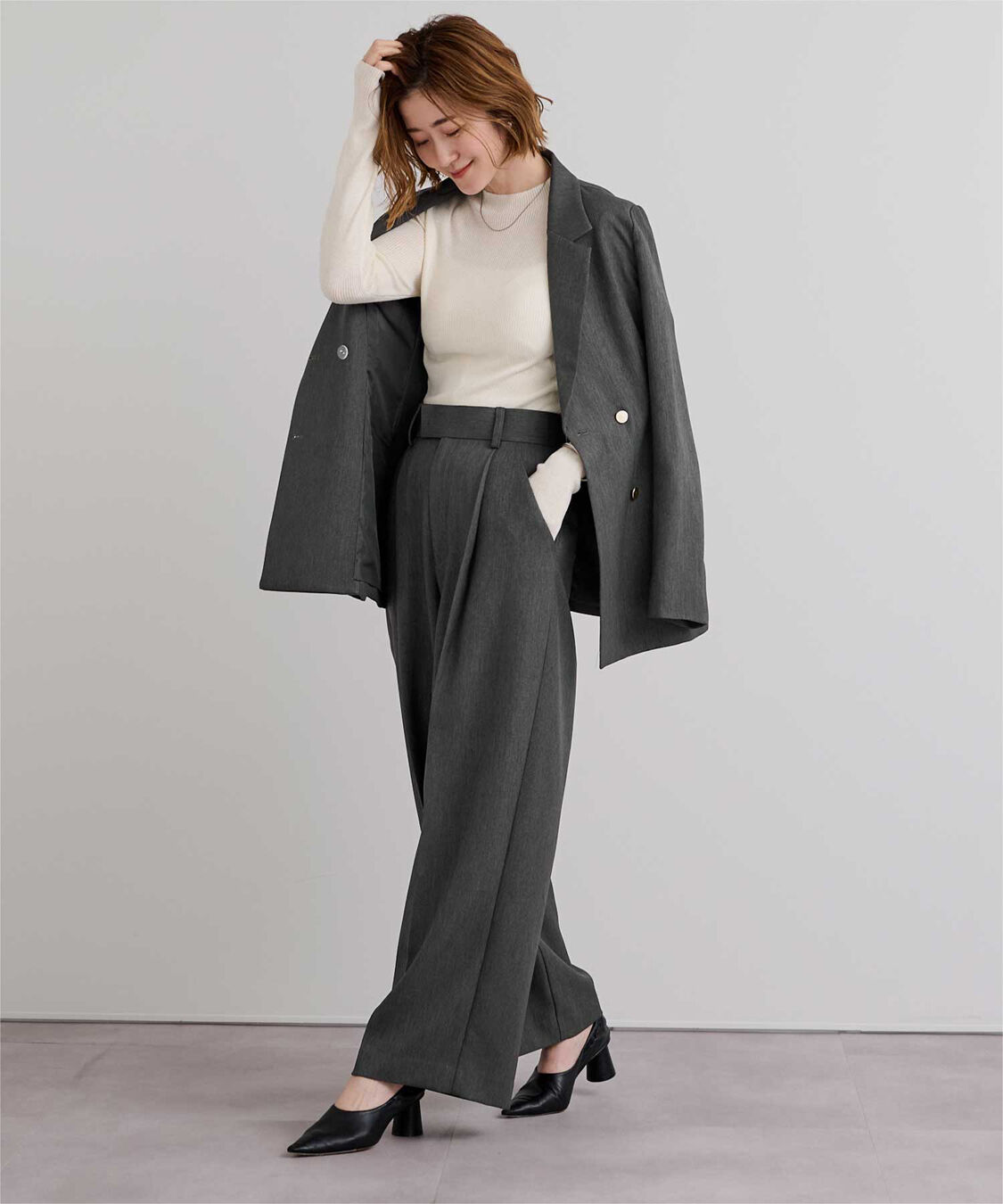 ur's「テーラードダブルブレストジャケット」|テーラードジャケット|