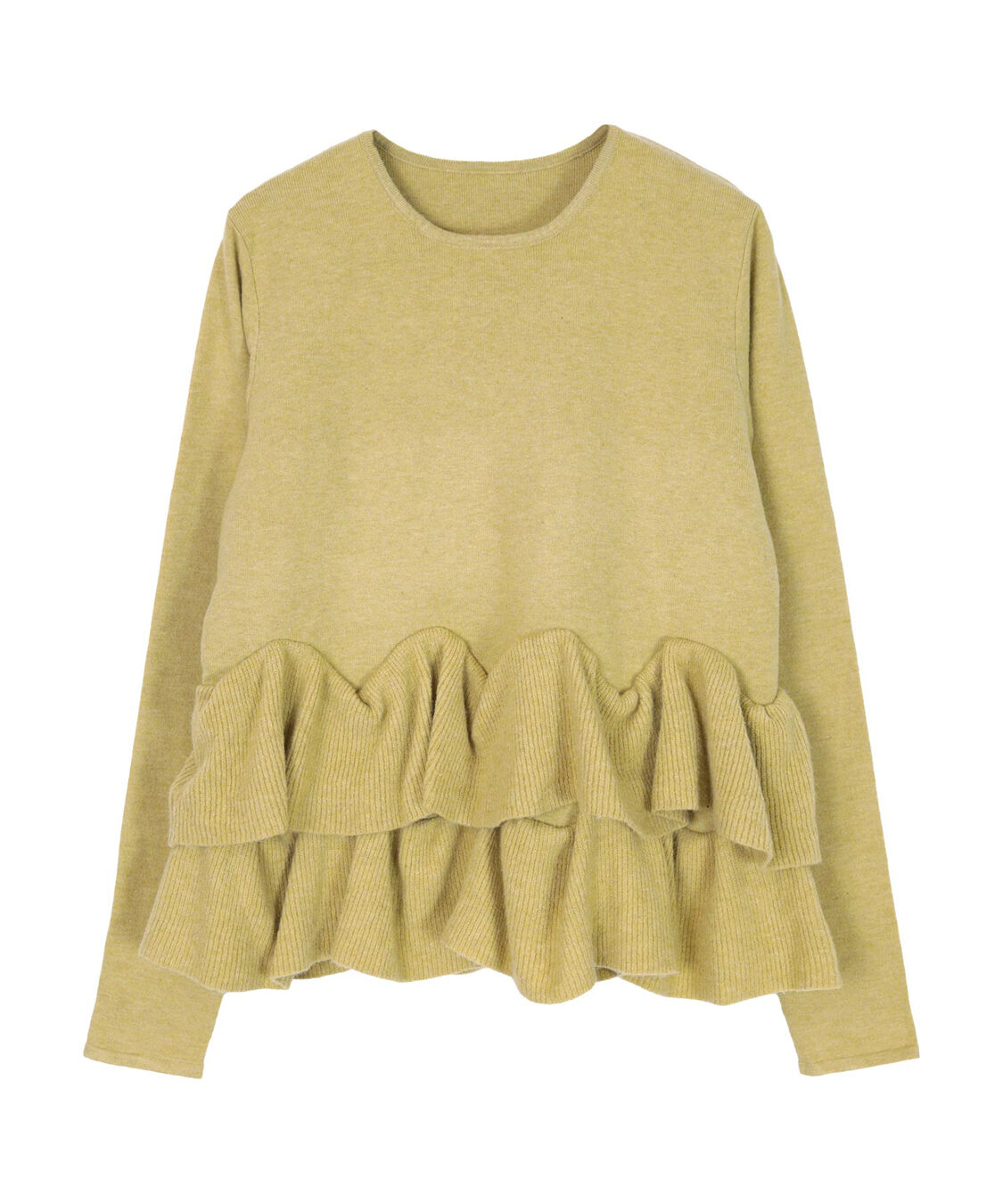 ur's「フリルヘムニット」|ニット・セーター|