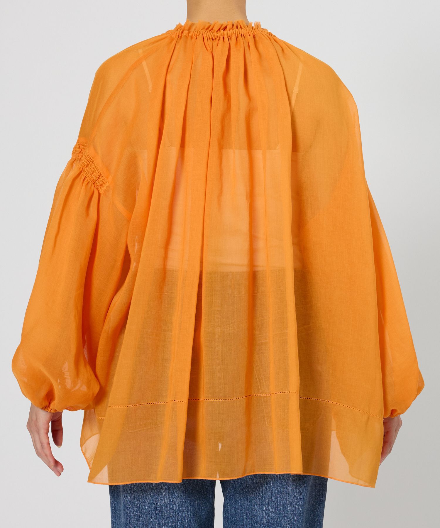 BABYLONE「2WAYオーガンジーブラウス」|シャツ・ブラウス|