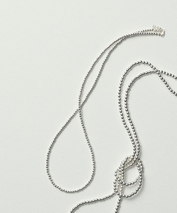 BABYLONE「ナバホパール風ネックレス60cm」|ネックレス|ｼﾙﾊﾞｰ