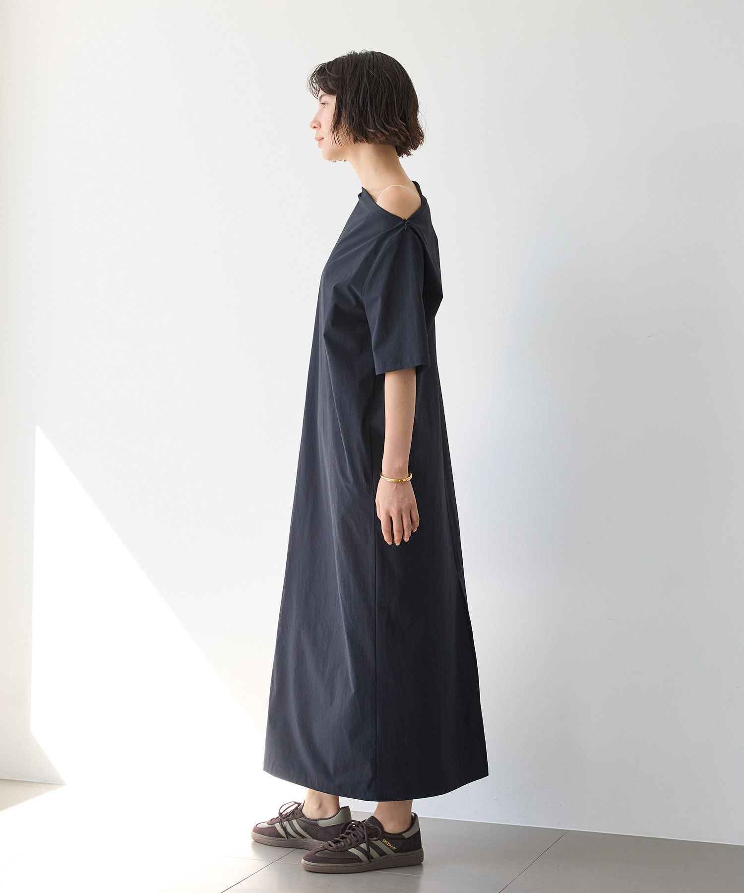 BABYLONE「【多機能素材】撥水ロングワンピース」|ワンピース|