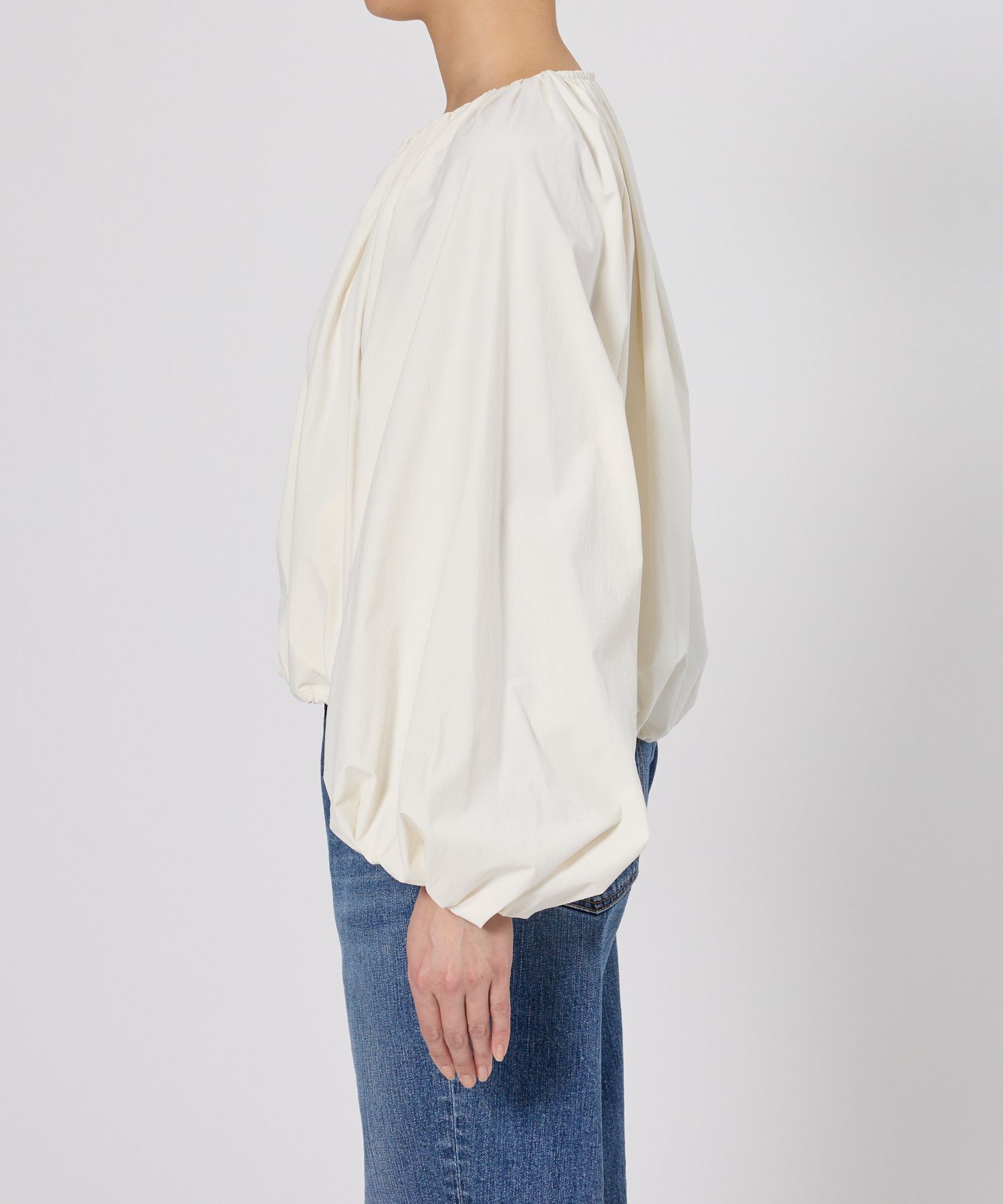 BABYLONE「【多機能素材】撥水スカーフ付きブルゾン」|ブルゾン・スタジャン|