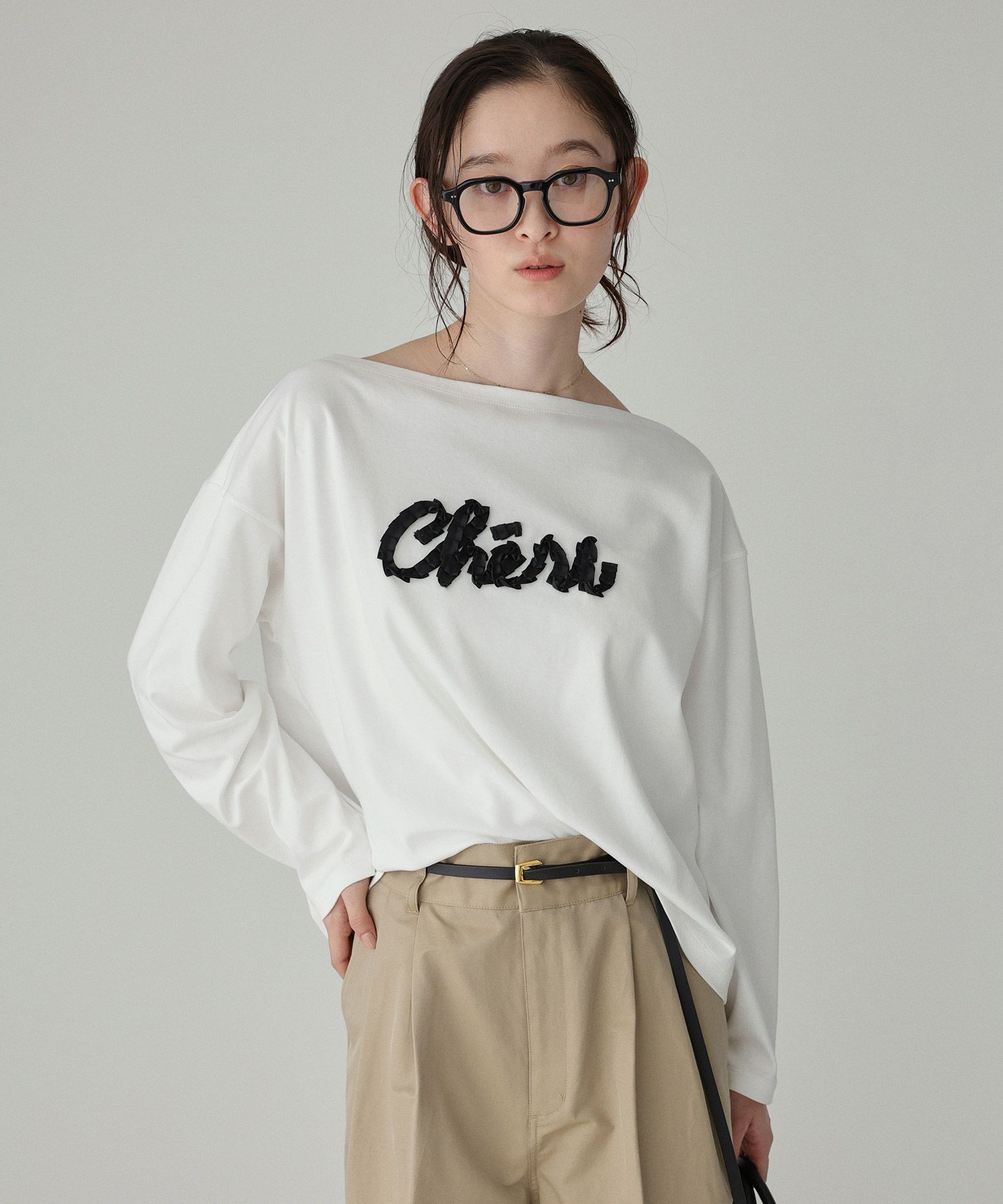 BABYLONE「cheriロンT」|Tシャツ・カットソー|