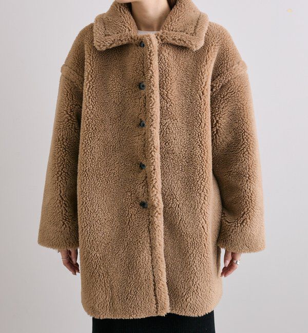  「【WEB限定/リバイバル】ステンカラーボアミドルコート」|その他|