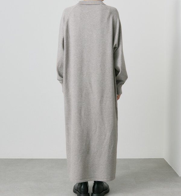  「ニットポロワンピース」|ワンピース|