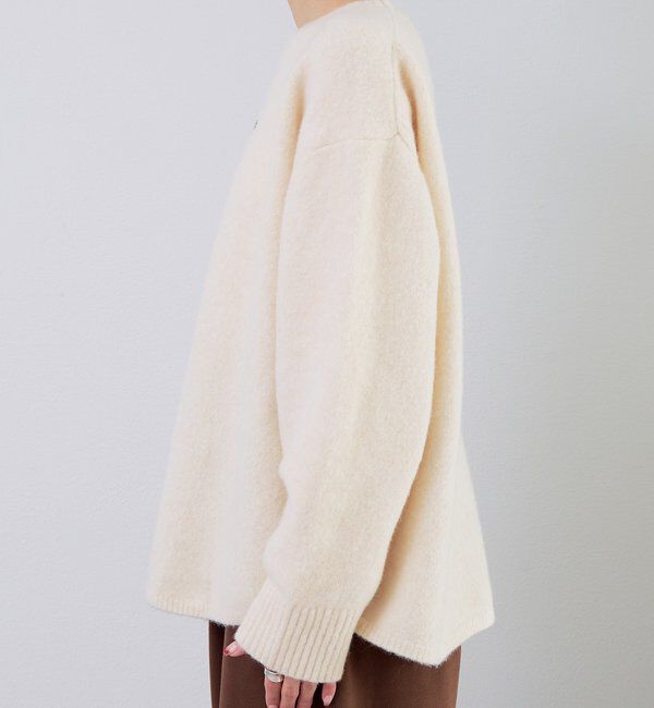  「ロゴ刺繍ニットプルオーバー」|キャミソール|