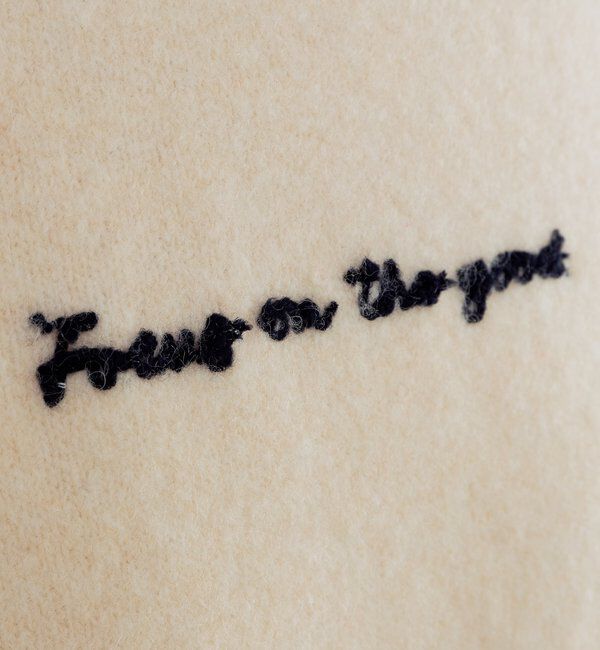  「ロゴ刺繍ニットプルオーバー」|キャミソール|