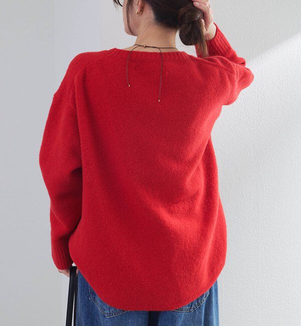  「ロゴ刺繍ニットプルオーバー」|キャミソール|