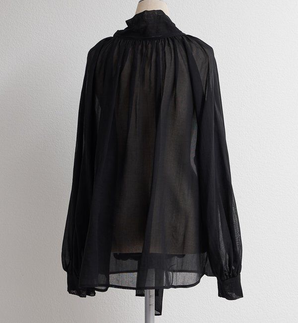  「シアーリボンタイ2WAYブラウス」|シャツ・ブラウス|