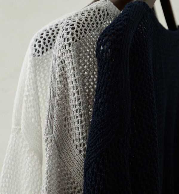  「【＠sein___000企画】メッシュ編みニットプルオーバー」|プルオーバー|