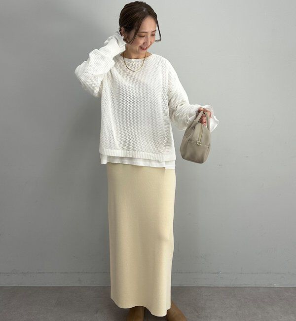  「【＠sein___000企画】メッシュ編みニットプルオーバー」|プルオーバー|