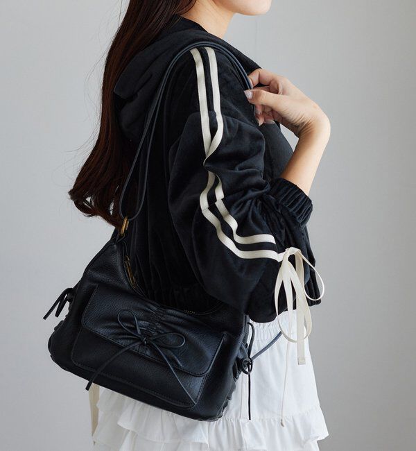  「【ペットボトルが入る！】ミラー付きドロストバック」|ショルダー・メッセンジャー|