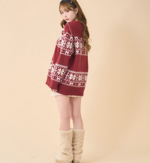  「ノルディック柄ニット」|ニット・セーター|