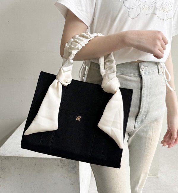  「ギャザーハンドルミニトートバッグ」|ショルダー・メッセンジャー|