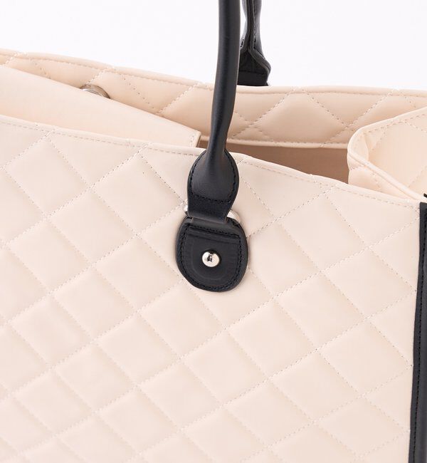  「【WEB限定リバイバル】ロゴ刺しゅう入りキルティングトートバッグ」|ショルダー・メッセンジャー|