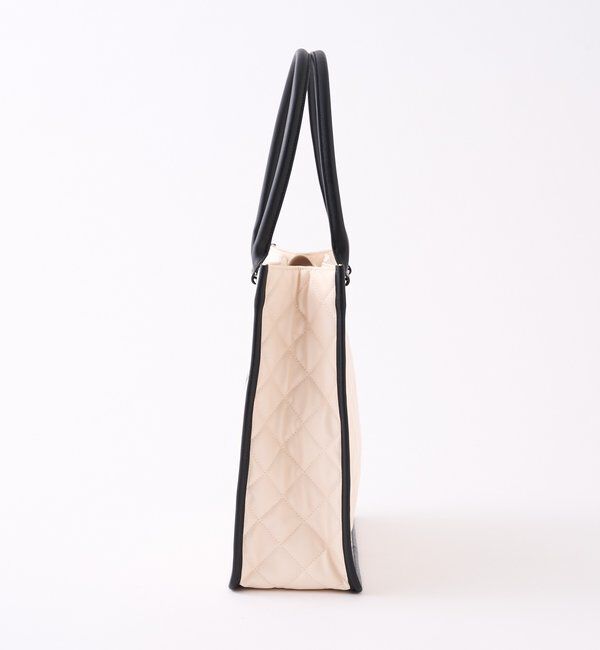  「【WEB限定リバイバル】ロゴ刺しゅう入りキルティングトートバッグ」|ショルダー・メッセンジャー|