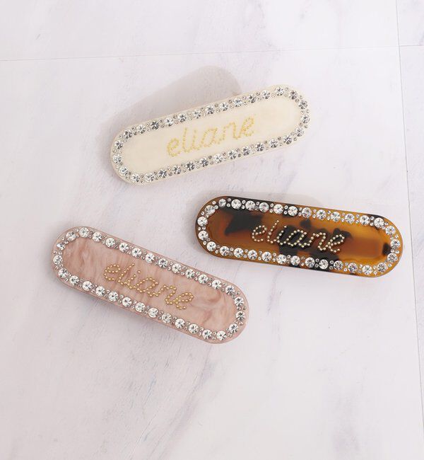  「【Eliane Collection】ロゴラインストーンピン」|その他|