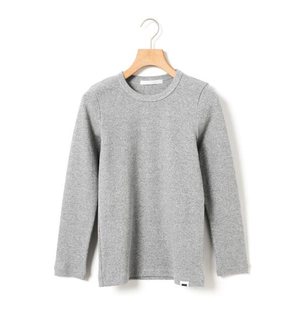 MARMARMAR「MARMARMAR ロングスリーブリブTシャツ」|Tシャツ・カットソー|トップグレー