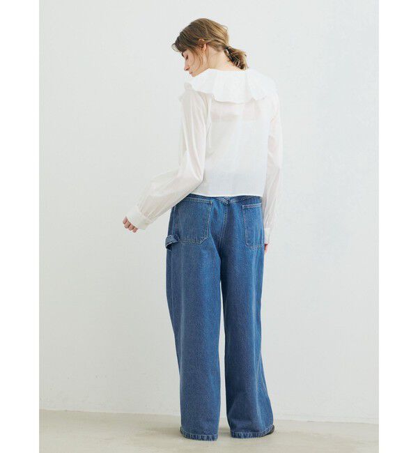 MARMARMAR「MARMARMAR ラッフルフリルカシュクールブラウス」|シャツ・ブラウス|