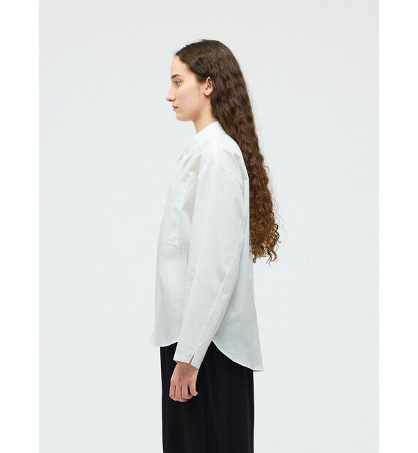 mizuiro ind「mizuiro ind ジップシャツ」|シャツ・ブラウス|