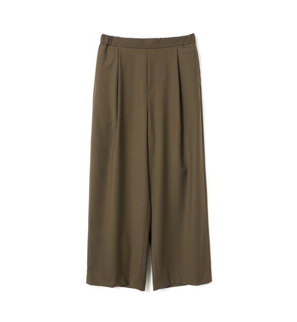 mizuiro ind「mizuiro ind ツータックスラックス」|その他|ダークブラウン