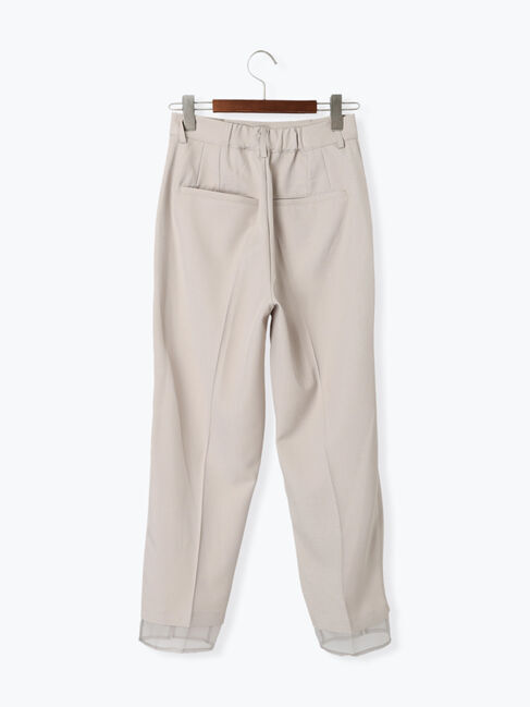 Te chichi「シアーヘムテーパードパンツ」|その他|