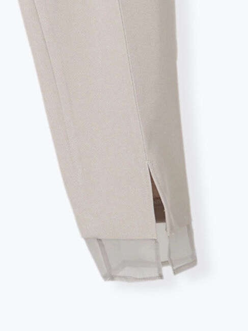 Te chichi「シアーヘムテーパードパンツ」|その他|