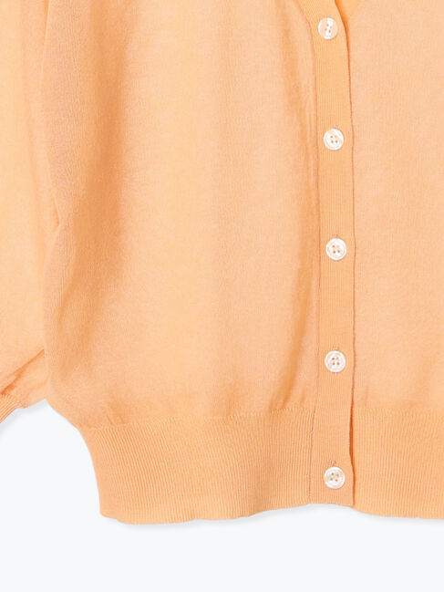 Te chichi「袖ボリュームシアーVネックカーディガン」|カーディガン|