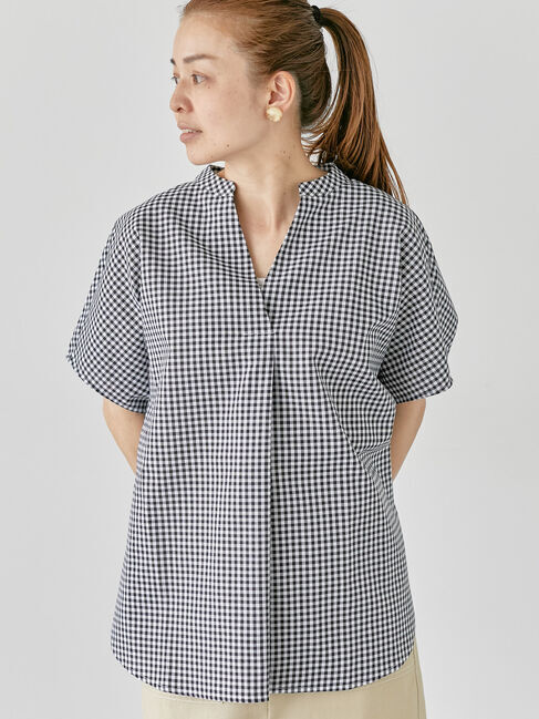 Lugnoncure「【イージーケア】ドルマンスキッパーブラウス」|シャツ・ブラウス|キナリ