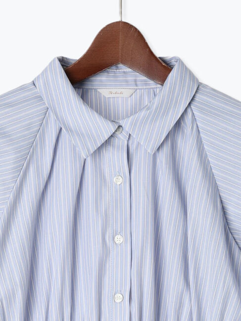 Te chichi「【松井愛莉着用】バルーンスリーブシャツチュニック」|シャツ・ブラウス|