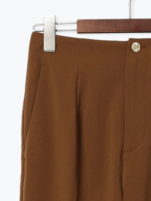 Te chichi「メタル釦楊柳テーパードパンツ」|その他|