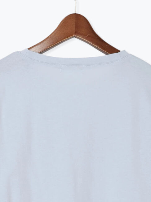 Te chichi TERRASSE「レースロゴプリントTシャツ」|Tシャツ・カットソー|