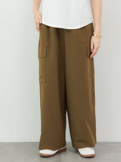 Te chichi TERRASSE「イージーカーゴパンツ」|その他|カーキ