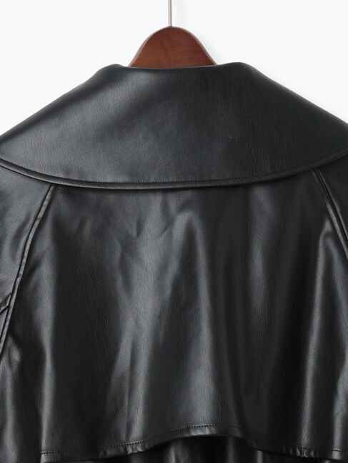 Te chichi「レザーショートトレンチコート《2025Autumn catalog vol.2 item》」|その他|