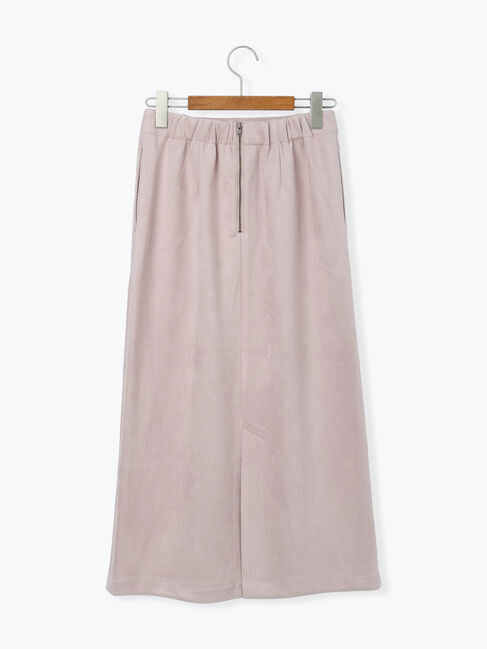 Lugnoncure「【選べる着丈】スウェード調タイトスカート」|スカート|