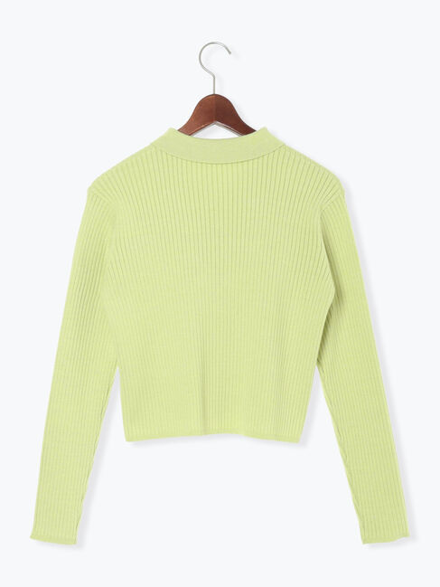 Te chichi「ポロカラークロップトカーディガン」|カーディガン|